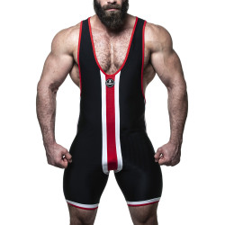 Sparta's Harness Singlet Minerva Noir